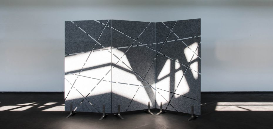WS Ref WS Sound Perfo Wall 1 WS Sound Stellwände mit Perfo Design mit Lichtspiel
